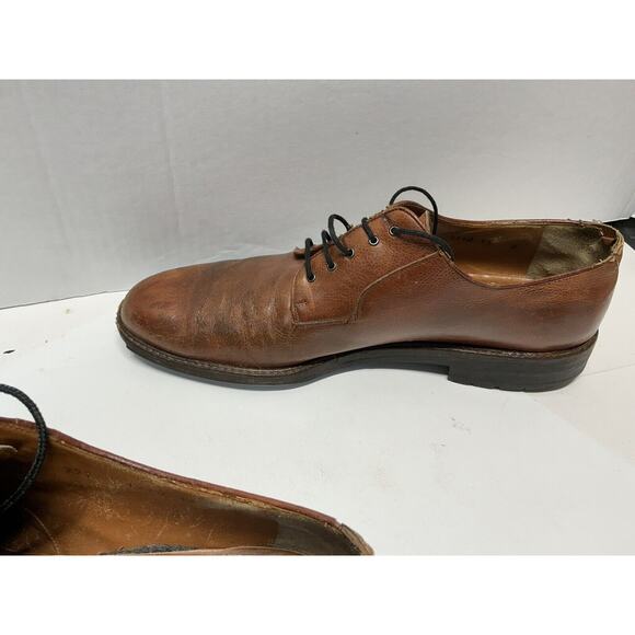 Salvatore Ferragamo Dress Shoes Men\'s Size 13 B Brown Leather Oxfords main image 11